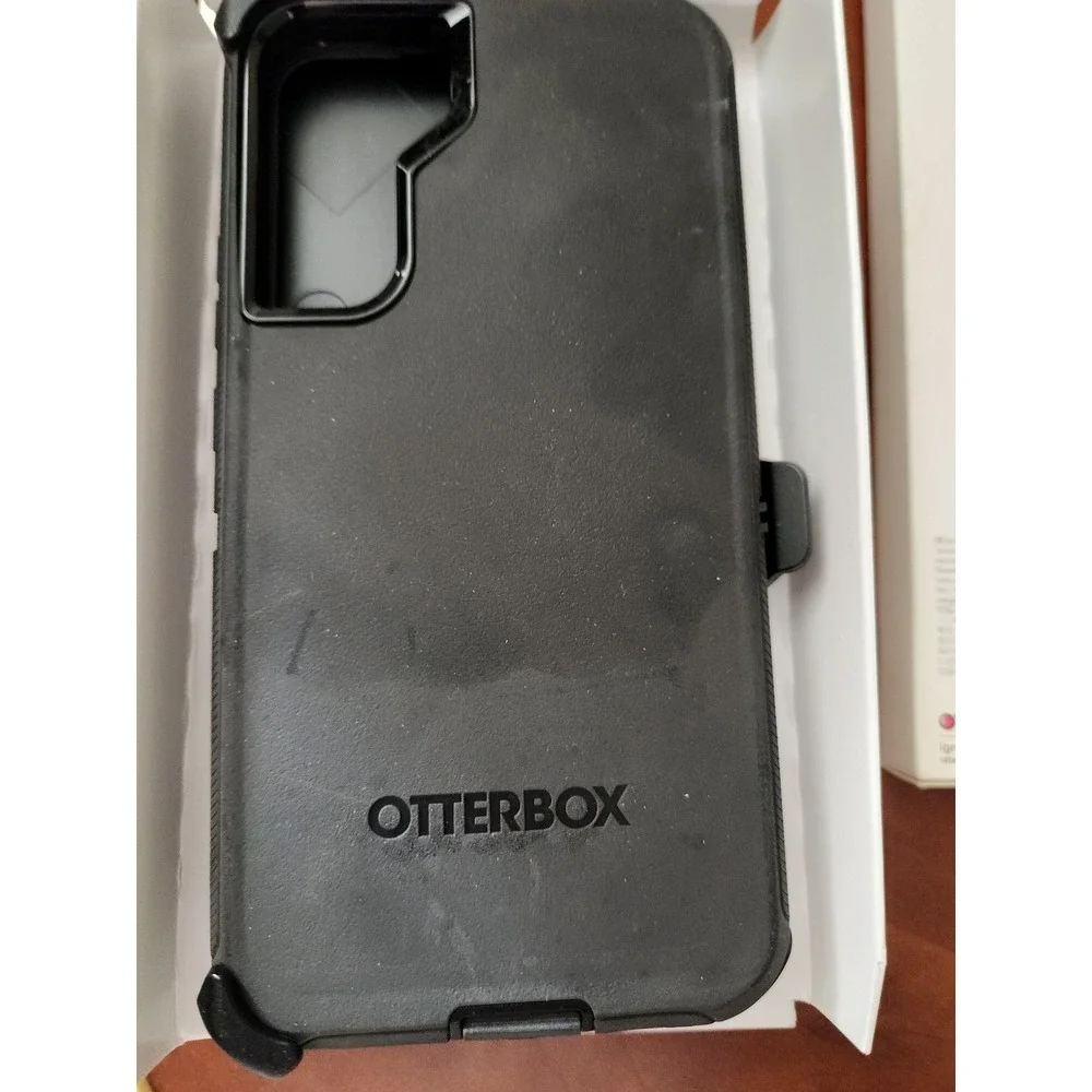 OtterBox Defender Case & Alpha Flex Screen Protector Samsung Galaxy S22+ Black